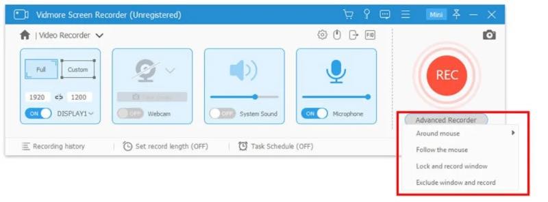 Vidmore Screen Recorder