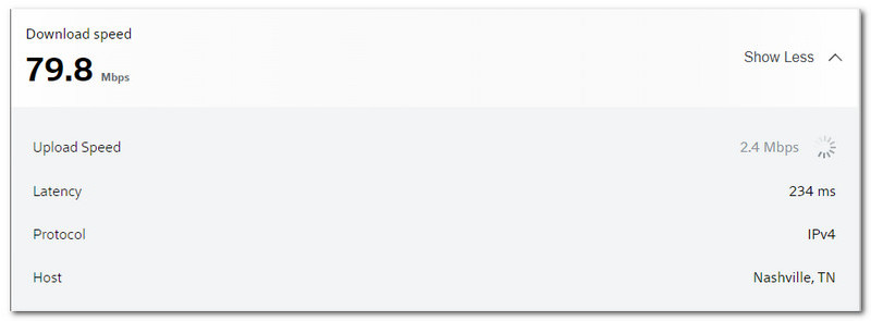 Xfinity Speedtest